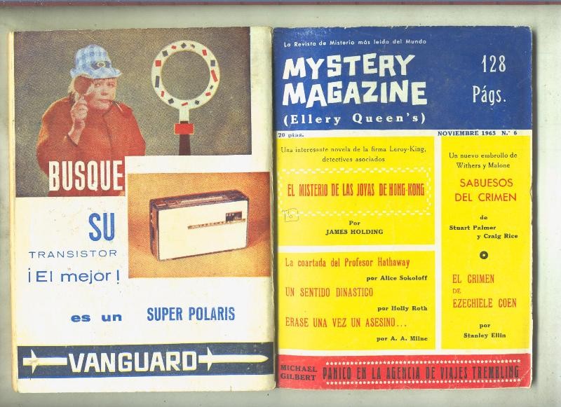 Mystery Magazine noviembre 1963