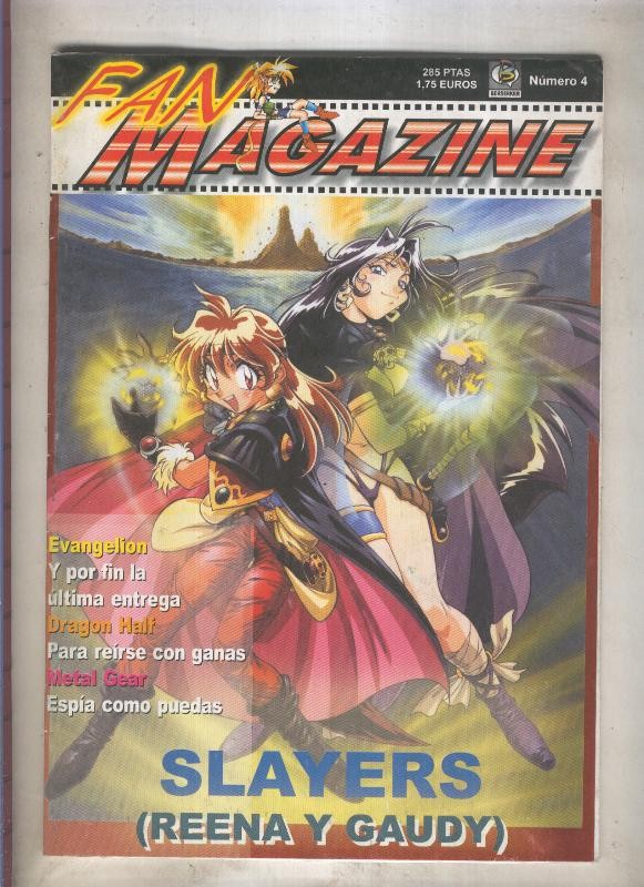 Fan Magazine revista manga numero 4