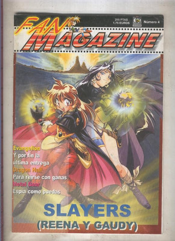 Fan Magazine revista manga numero 4