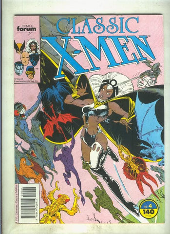 Classic X Men volumen 1 numero 04: La noche del demonio (numerado 1 en trasera)