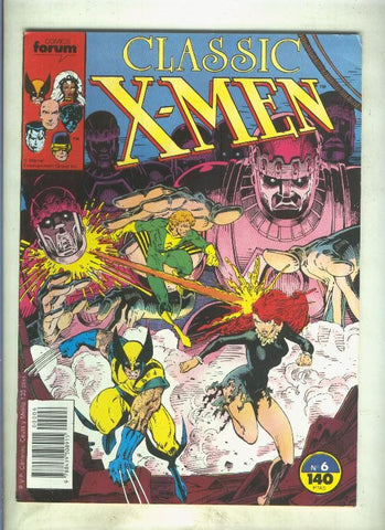 Classic X Men volumen 1 numero 06: Feliz Navidad, patrulla (numerado 3 en trasera)