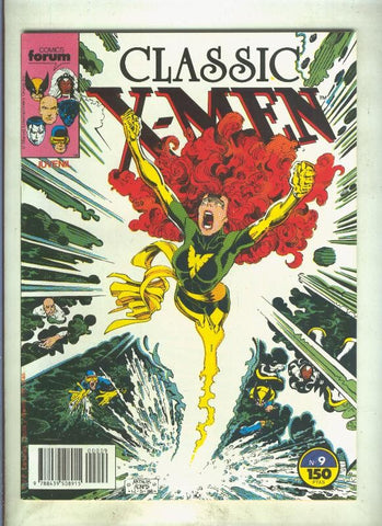 Classic X Men volumen 1 numero 09: Dos historias clasicas (numerado 1 en trasera)