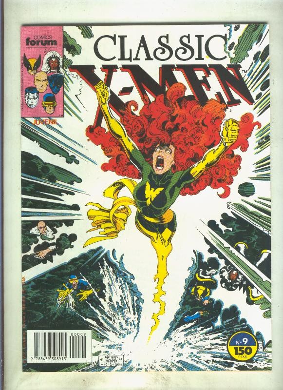 Classic X Men volumen 1 numero 09: Dos historias clasicas (numerado 2 en trasera)