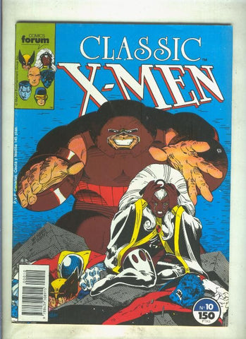 Classic X Men volumen 1 numero 10: Dos historias clasicas (numerado 2 en trasera)
