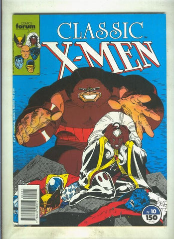 Classic X Men volumen 1 numero 10: Dos historias clasicas (numerado 1 en trasera)