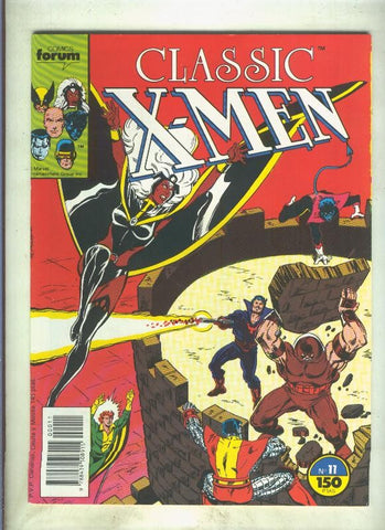 Classic X Men volumen 1 numero 11: La caida de la torre (numerado 2 en trasera)