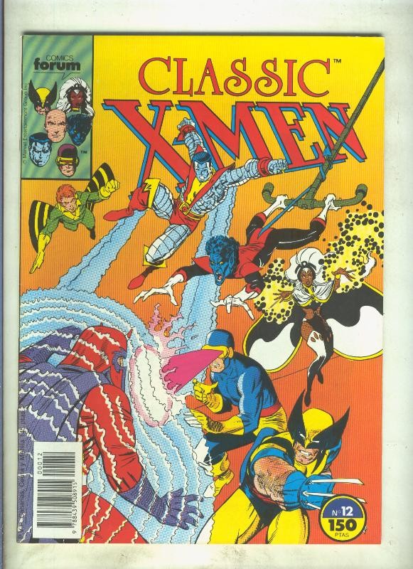 Classic X Men volumen 1 numero 12: El nombre del caballero es Magneto (numerado 1 en trasera)