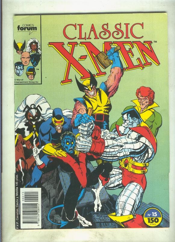 Classic X Men volumen 1 numero 15: Armagedon Now (numerado 1 en trasera)