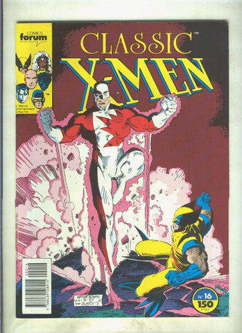 Classic X Men volumen 1 numero 16: Los heroes estan en casa (numerado 3 en trasera)
