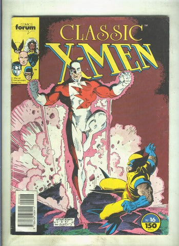Classic X Men volumen 1 numero 16: Los heroes estan en casa (numerado 5 en trasera)