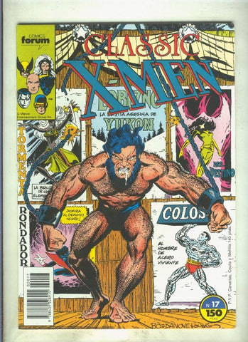 Classic X Men volumen 1 numero 17: Juegos mentales (numerado 4 en trasera)