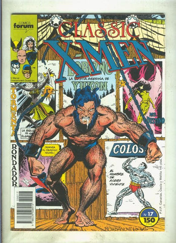 Classic X Men volumen 1 numero 17: Juegos mentales (numerado 2 en trasera)