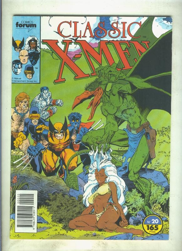 Classic X Men volumen 1 numero 20: Desolacion (numerado 3 en trasera)