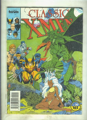 Classic X Men volumen 1 numero 20: Desolacion (numerado 2 en trasera)