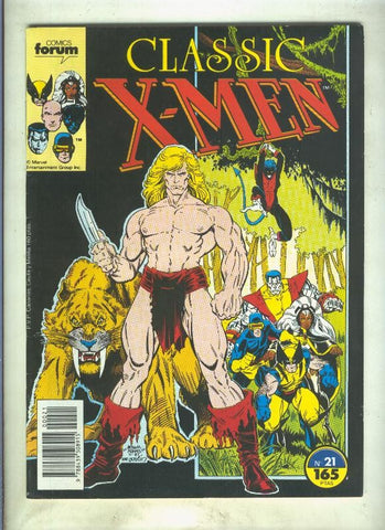Classic X Men volumen 1 numero 21: Visiones de muerte (numerado 1 en trasera)