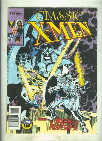 Classic X Men volumen 1 numero 23: guerra siquica (numerado 3 en trasera)