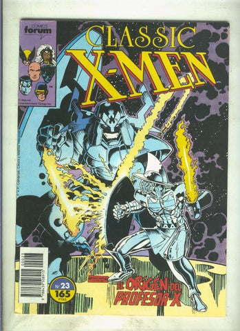 Classic X Men volumen 1 numero 23: guerra siquica (numerado 1 en trasera)