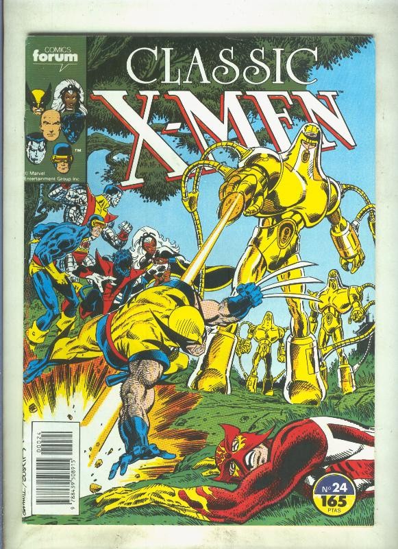 Classic X Men volumen 1 numero 24: El hundimiento de Japon (numerado 2 en trasera)