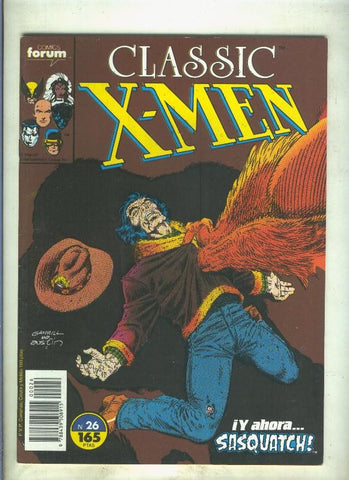 Classic X Men volumen 1 numero 26: Se busca a Lobezno (numerado 3 en trasera)