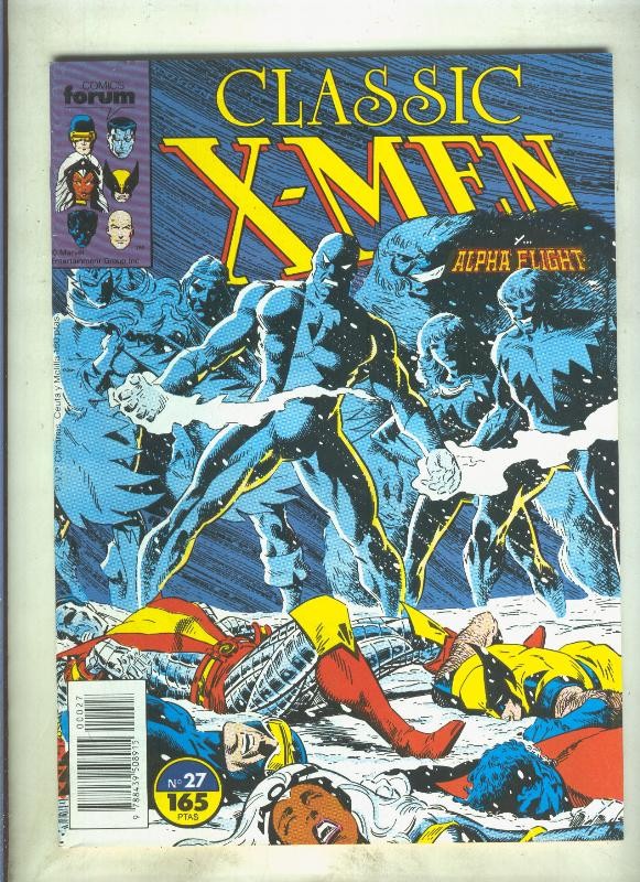 Classic X Men volumen 1 numero 27: Provocando estampida (numerado 4 en trasera)