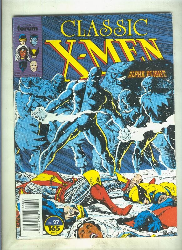 Classic X Men volumen 1 numero 27: Provocando estampida (numerado 3 en trasera)