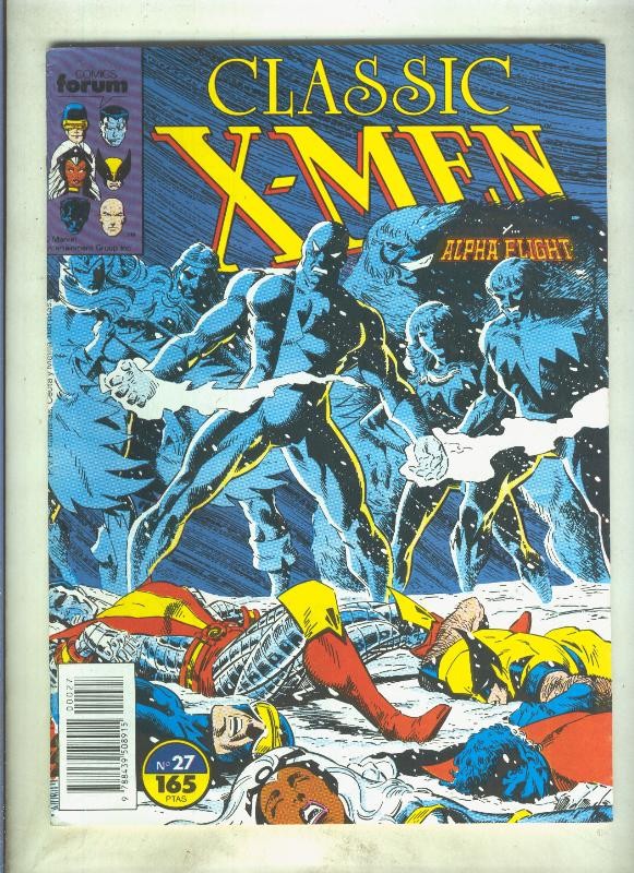 Classic X Men volumen 1 numero 27: Provocando estampida (numerado 2 en trasera)