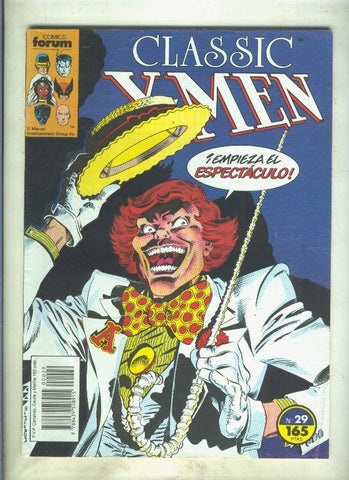 Classic X Men volumen 1 numero 29: Detenme si puedes (numerado 3 en trasera)