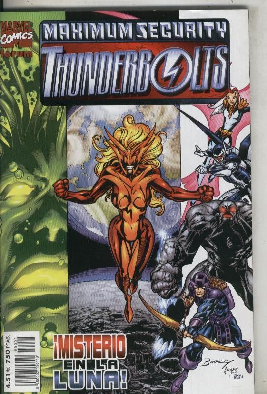 Thunderbolts especial Maximun Segurity: Misterio en la luna