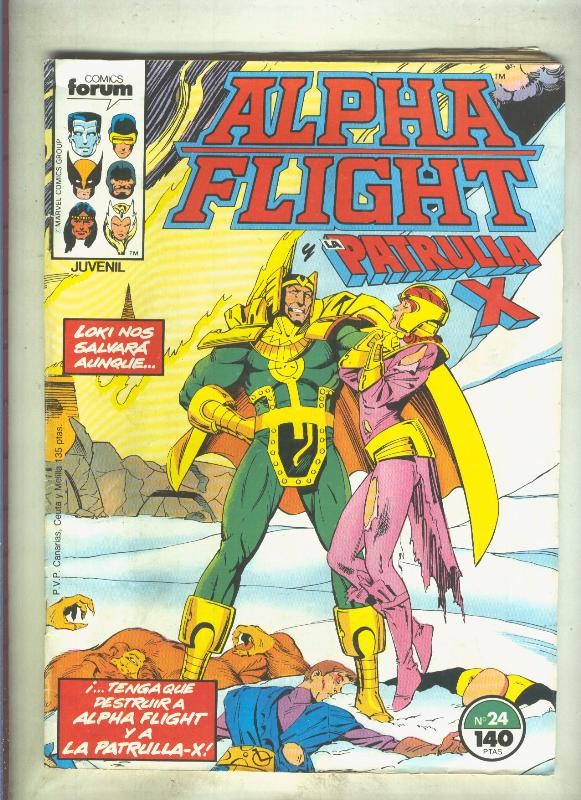 Alpha Flight volumen 1 numero 24: El regalo