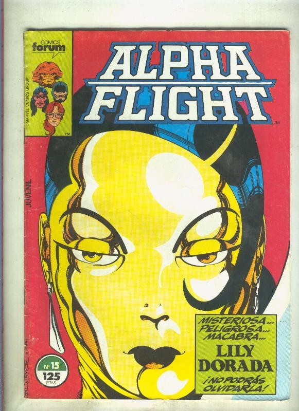 Alpha Flight volumen 1 numero 15: El tiempo en pos de ti vuela