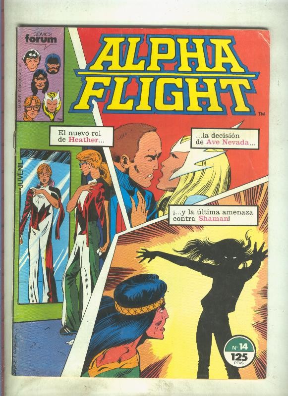 Alpha Flight volumen 1 numero 14: Volver a nacer