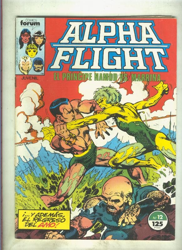 Alpha Flight volumen 1 numero 12: En la oscuridad