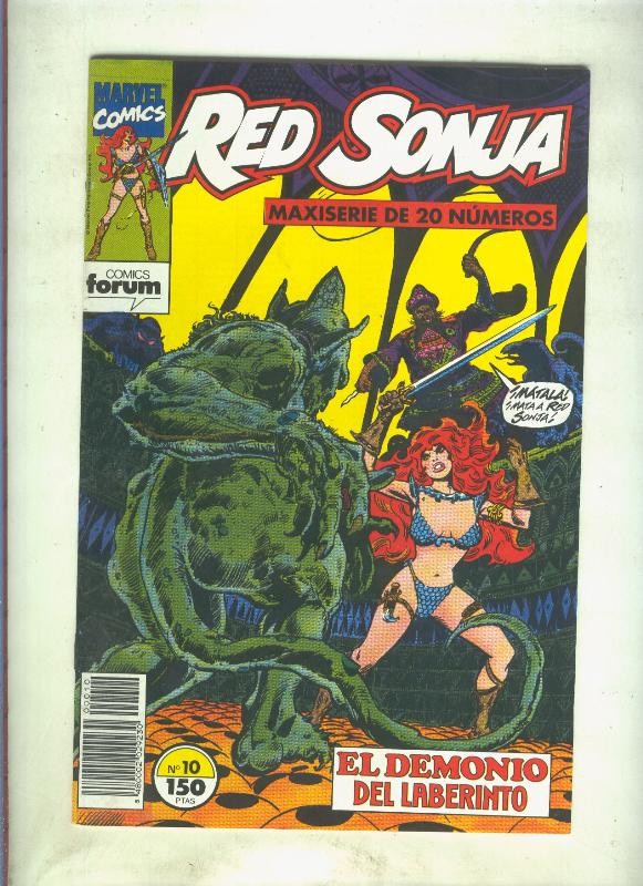 Red Sonja numero 10: El demonio del laberinto