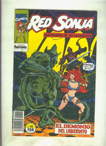 Red Sonja numero 10: El demonio del laberinto