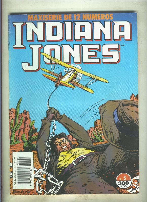 Indiana Jones maxiserie de 12 numeros, numero 05: Montaña mortal