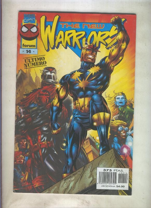 The New Warriors volumen 3 numero 14: Dulce tristeza, fin de la coleccion