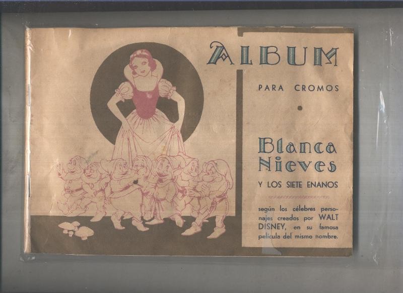 Album de Cromos: Blancanieves y los siete enanos
