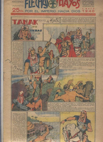 Flechas y Pelayos numero 074 del 5.mayo.1940