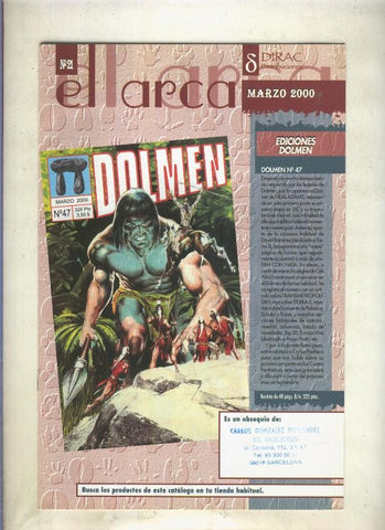 El Arca de Dirac numero 21, marzo 2000