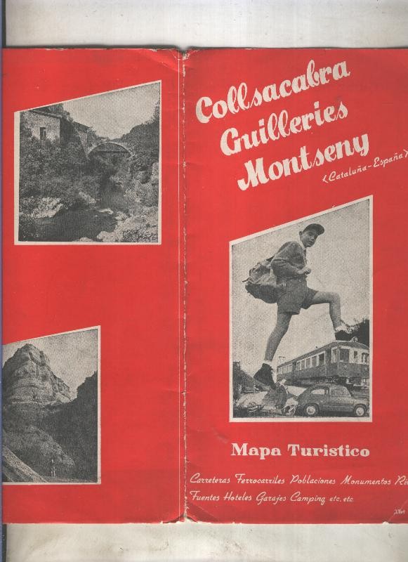 Mapa Turistico: Collsacabra, Guilleris y Montseny