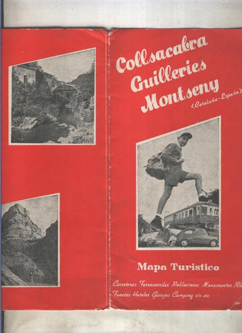 Mapa Turistico: Collsacabra, Guilleris y Montseny