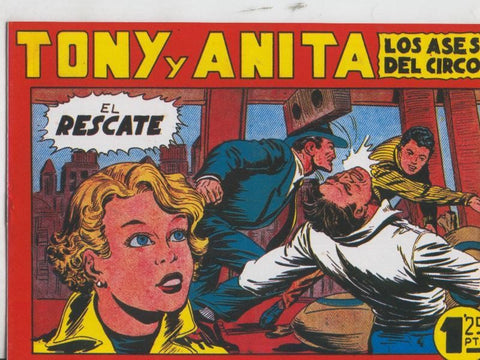 Tony y Anita facsimil numero 008: el rescate