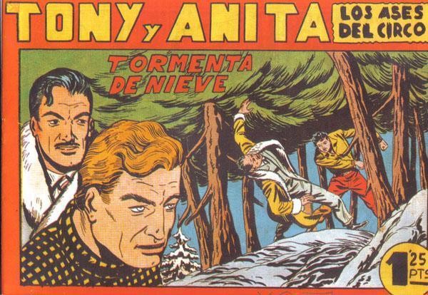 Tony y Anita facsimil numero 014: Tormenta de nieve