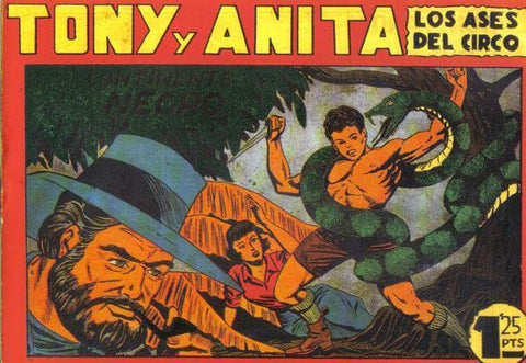 Tony y Anita facsimil numero 018: Continente negro