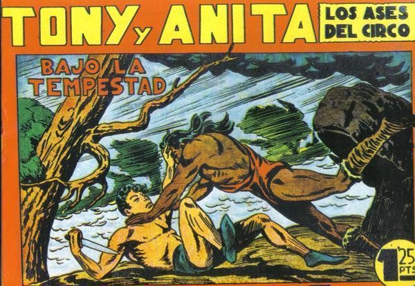 Tony y Anita facsimil numero 020: Bajo la tempestad