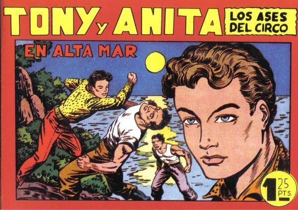 Tony y Anita facsimil numero 035: En alta mar