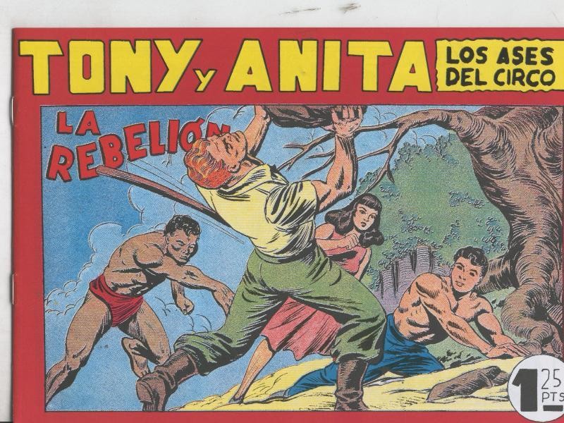 Tony y Anita facsimil numero 040: La rebelion