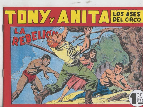 Tony y Anita facsimil numero 040: La rebelion