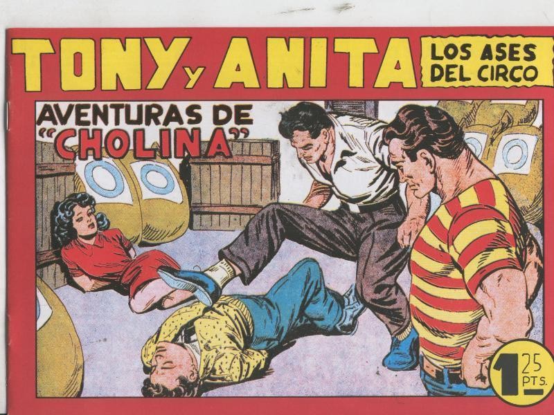 Tony y Anita facsimil numero 049: Aventuras de Cholina
