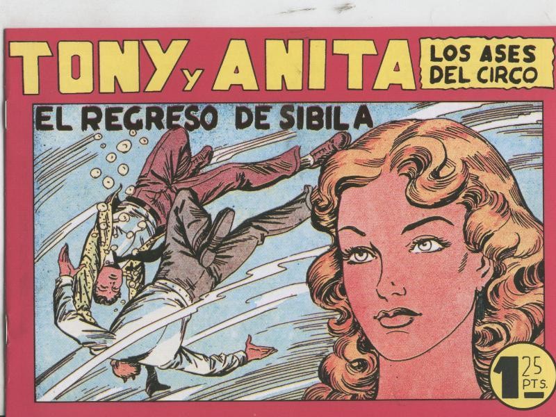Tony y Anita facsimil numero 059: El regreso de Sibila